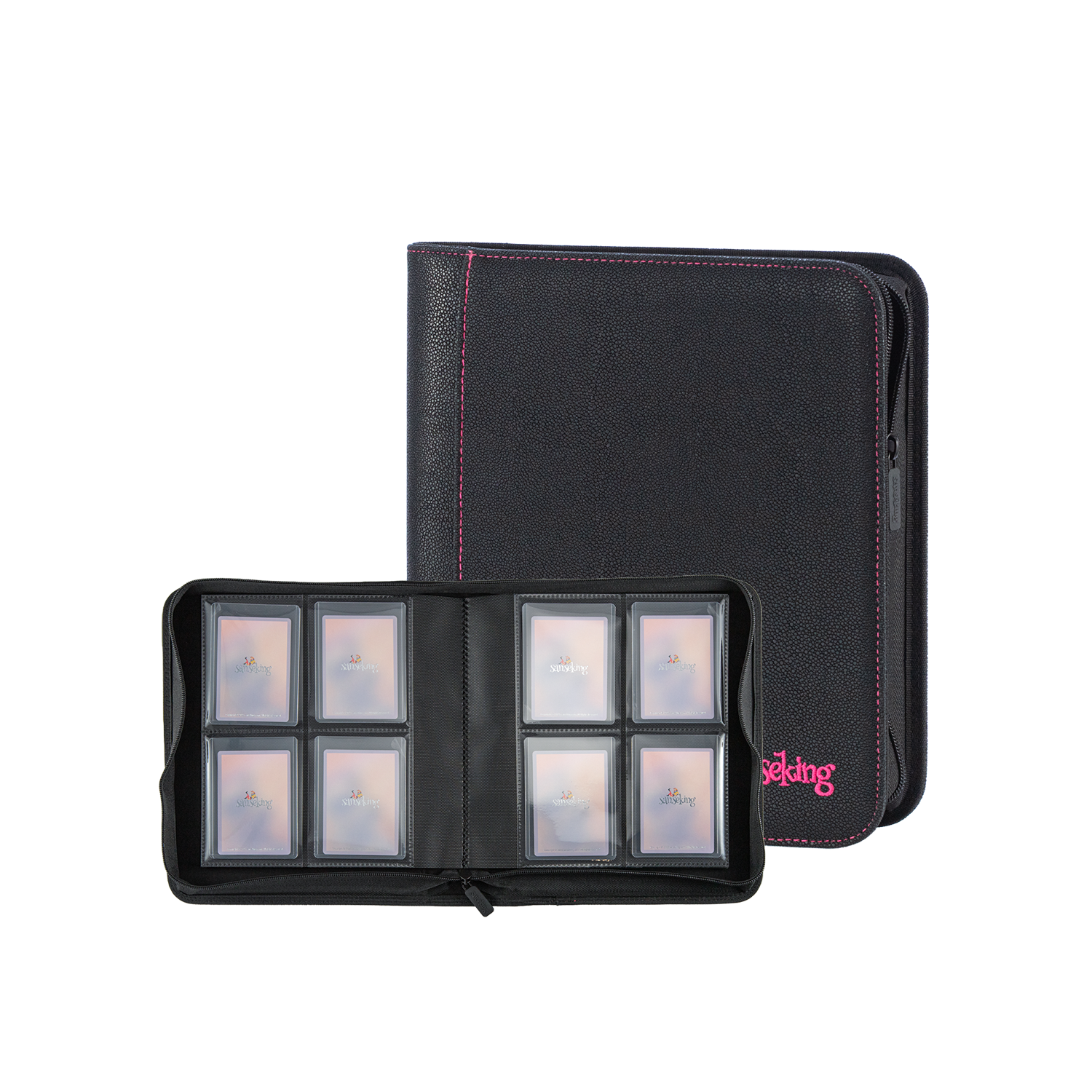 Sanseking 9-Pocket PU Zipper Toploader Binder - official Sanseking detail and feature view 4