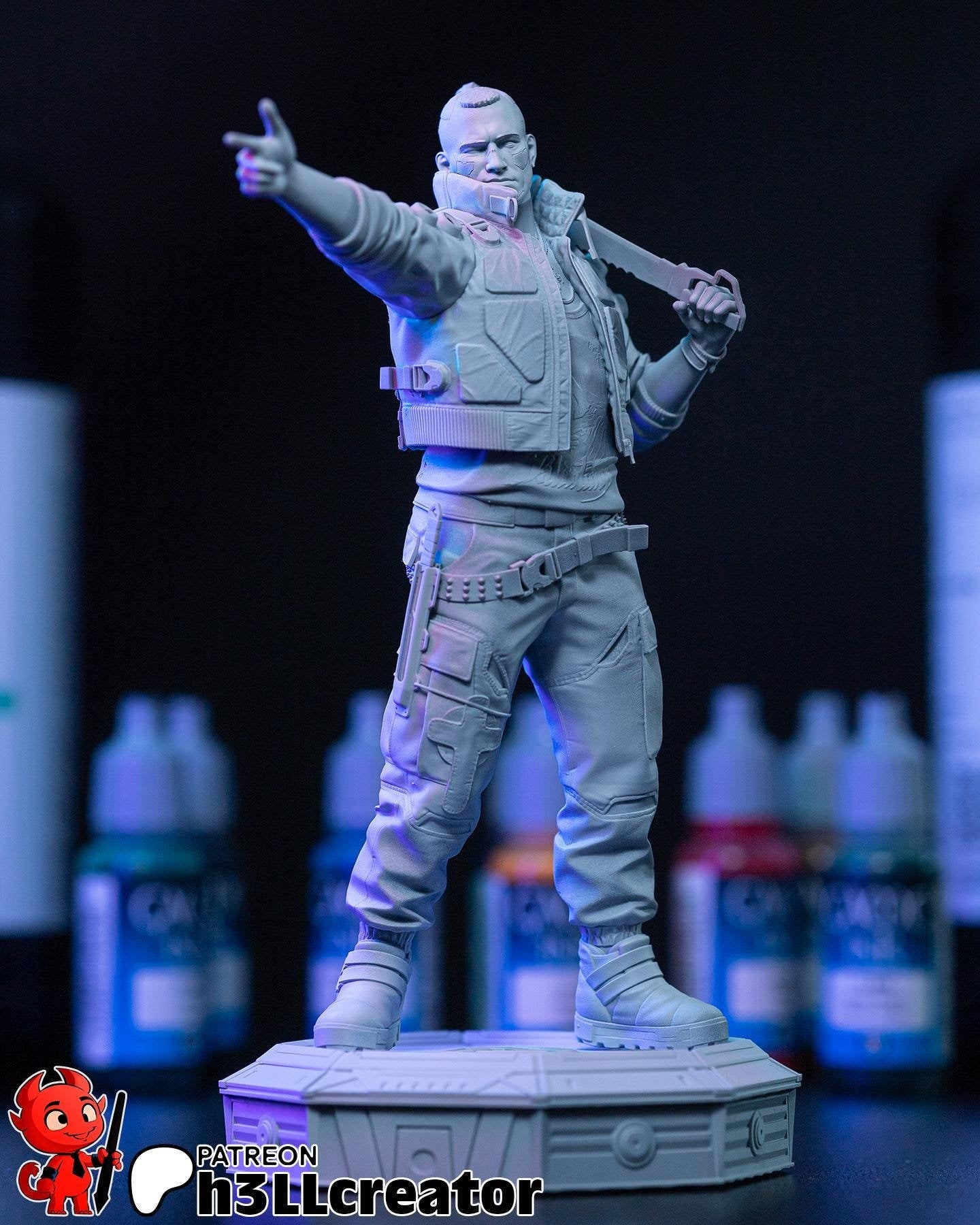 Jackie Welles Figure - Cyberpunk 2077