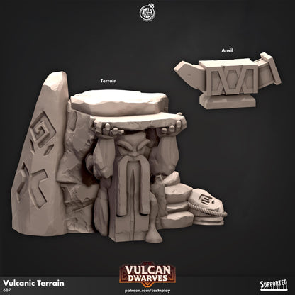 Vulcan Dwarves Dwarf Miniature Terrain