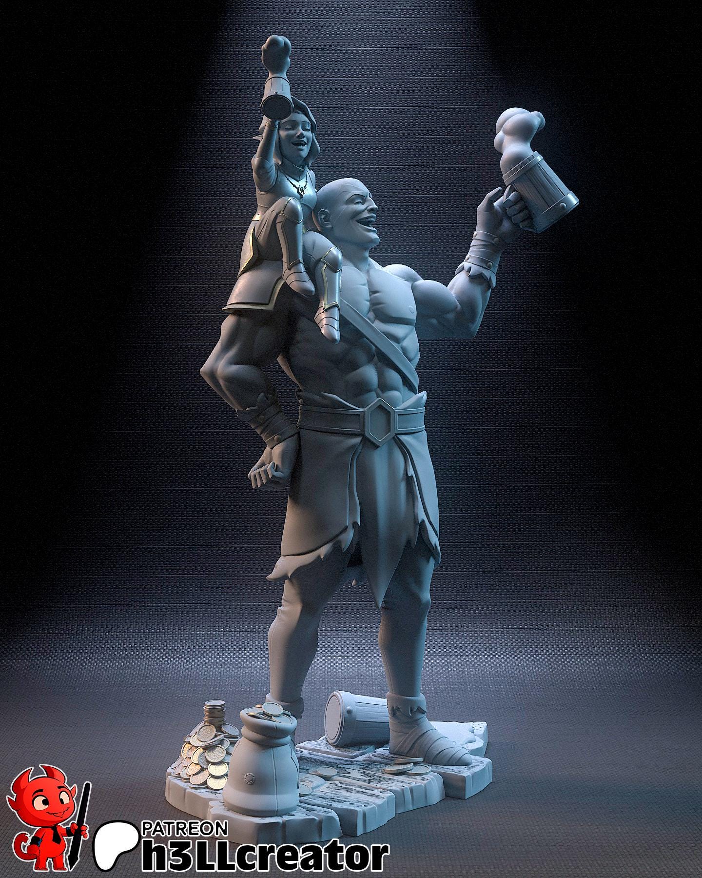 Grog and Pike The Legend of Vox Machina Figure - Alternate view 7