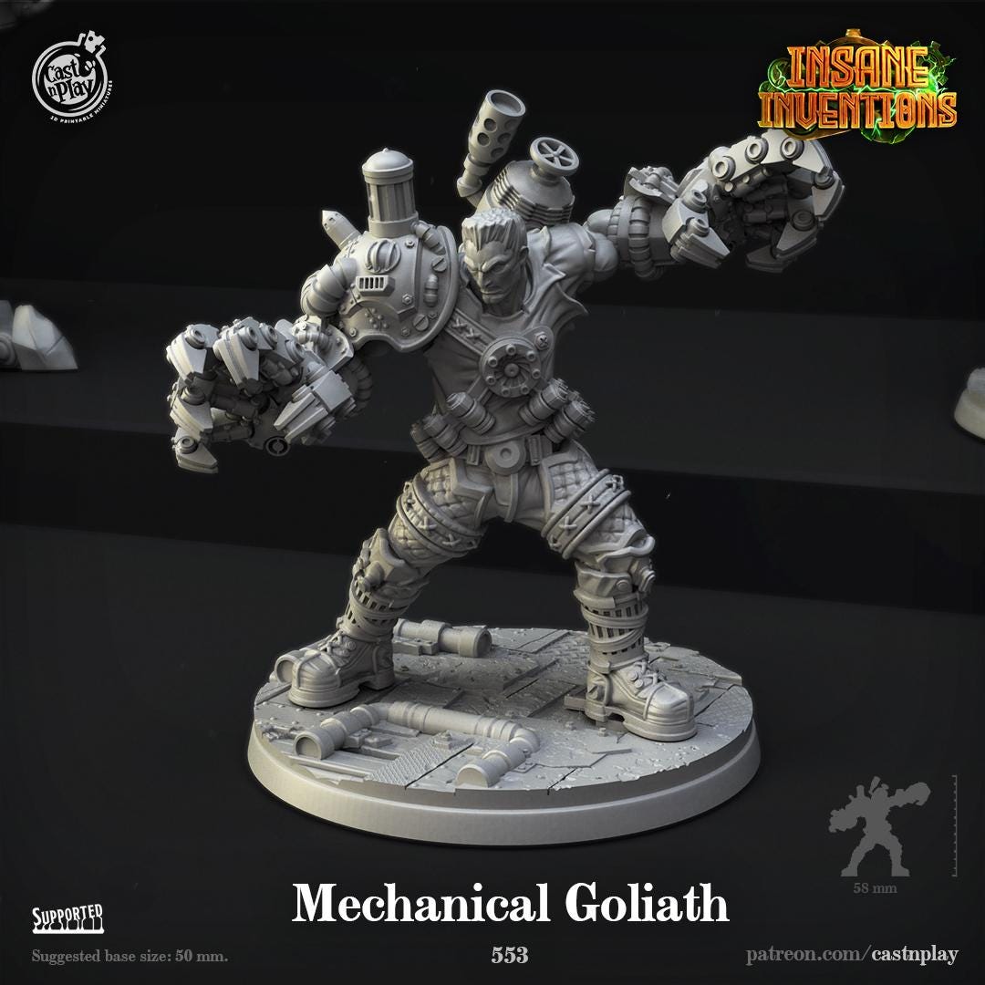 Warforged Fighter Miniature