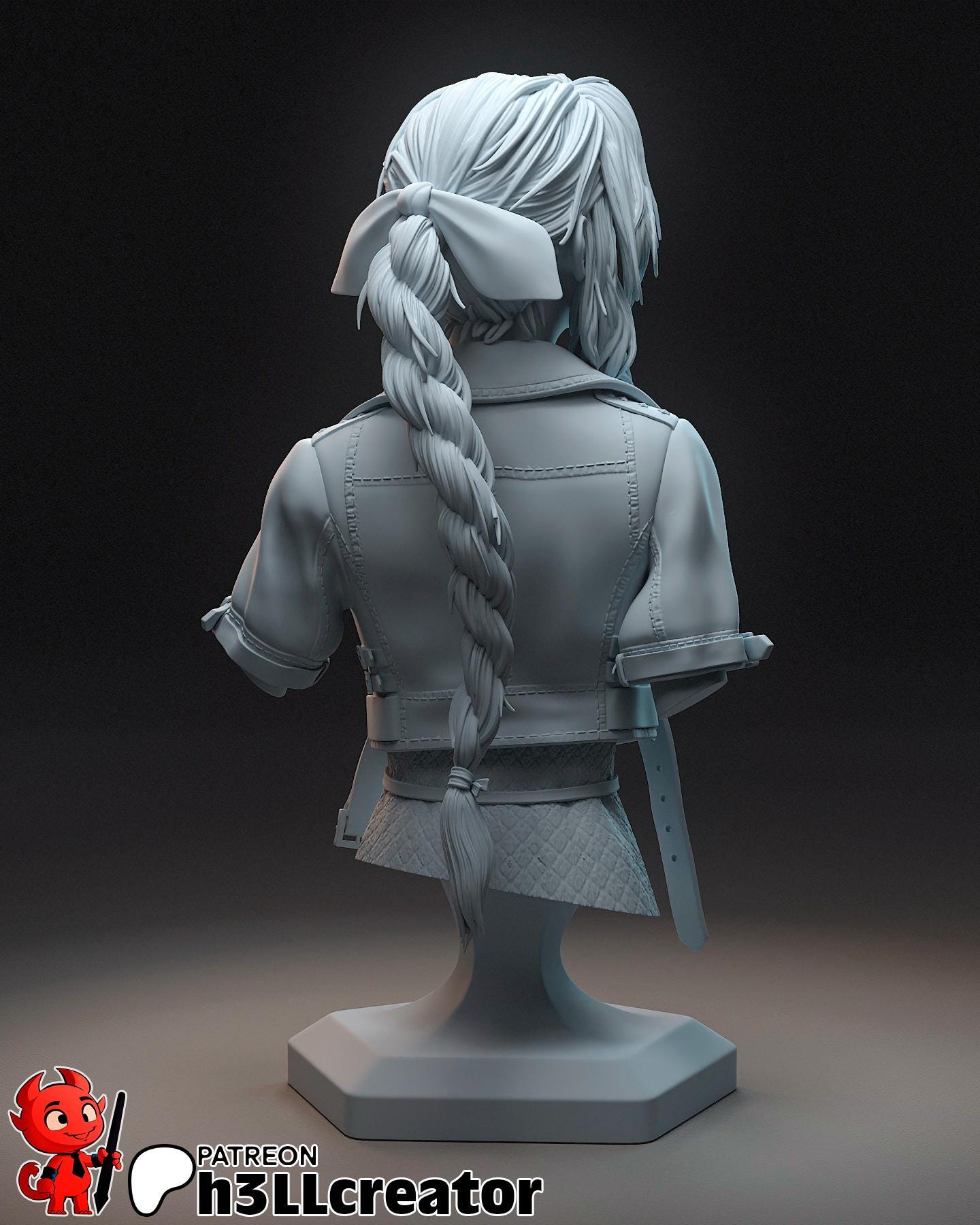 Aerith Bust - Final Fantasy VII - Alternate view 3