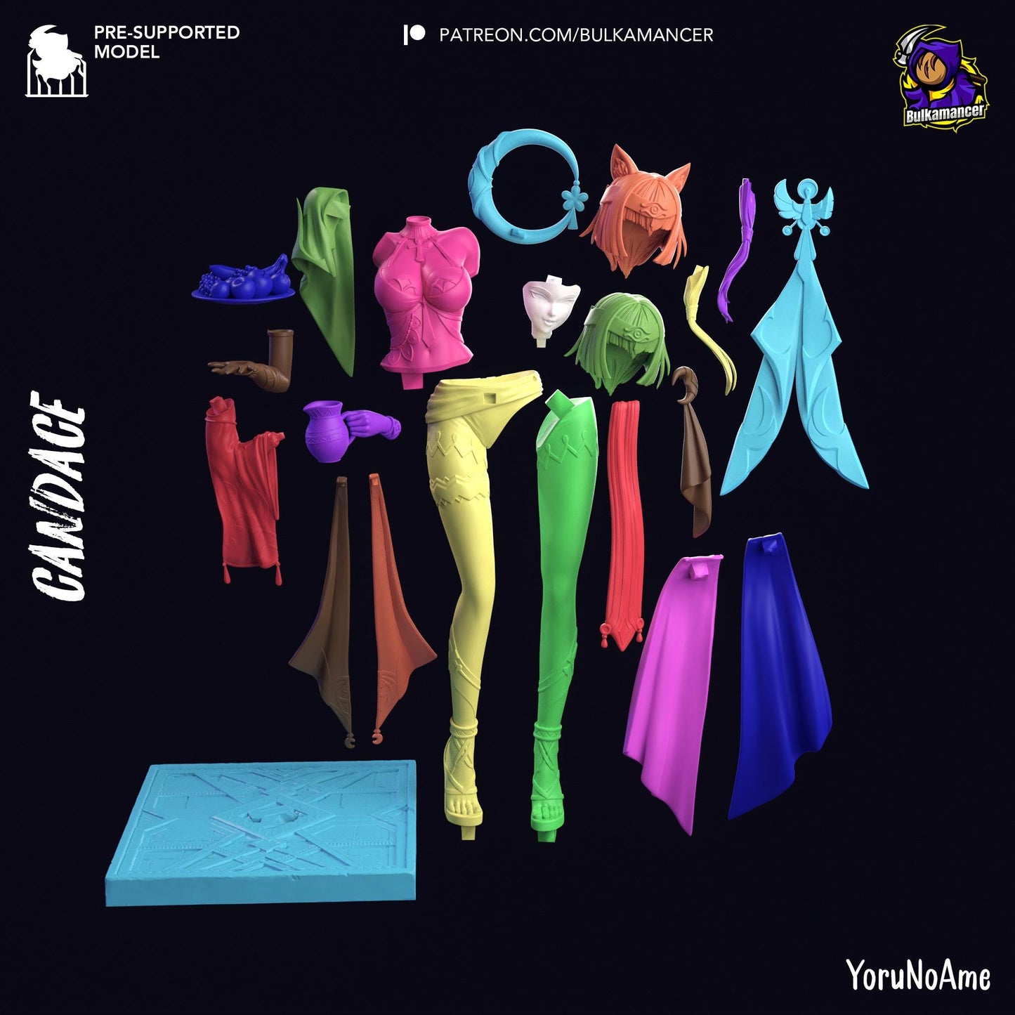 Candace Resin Figurine | Genshinmpact | FAN Made