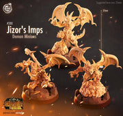 Imp Miniature - resin tabletop miniature front view