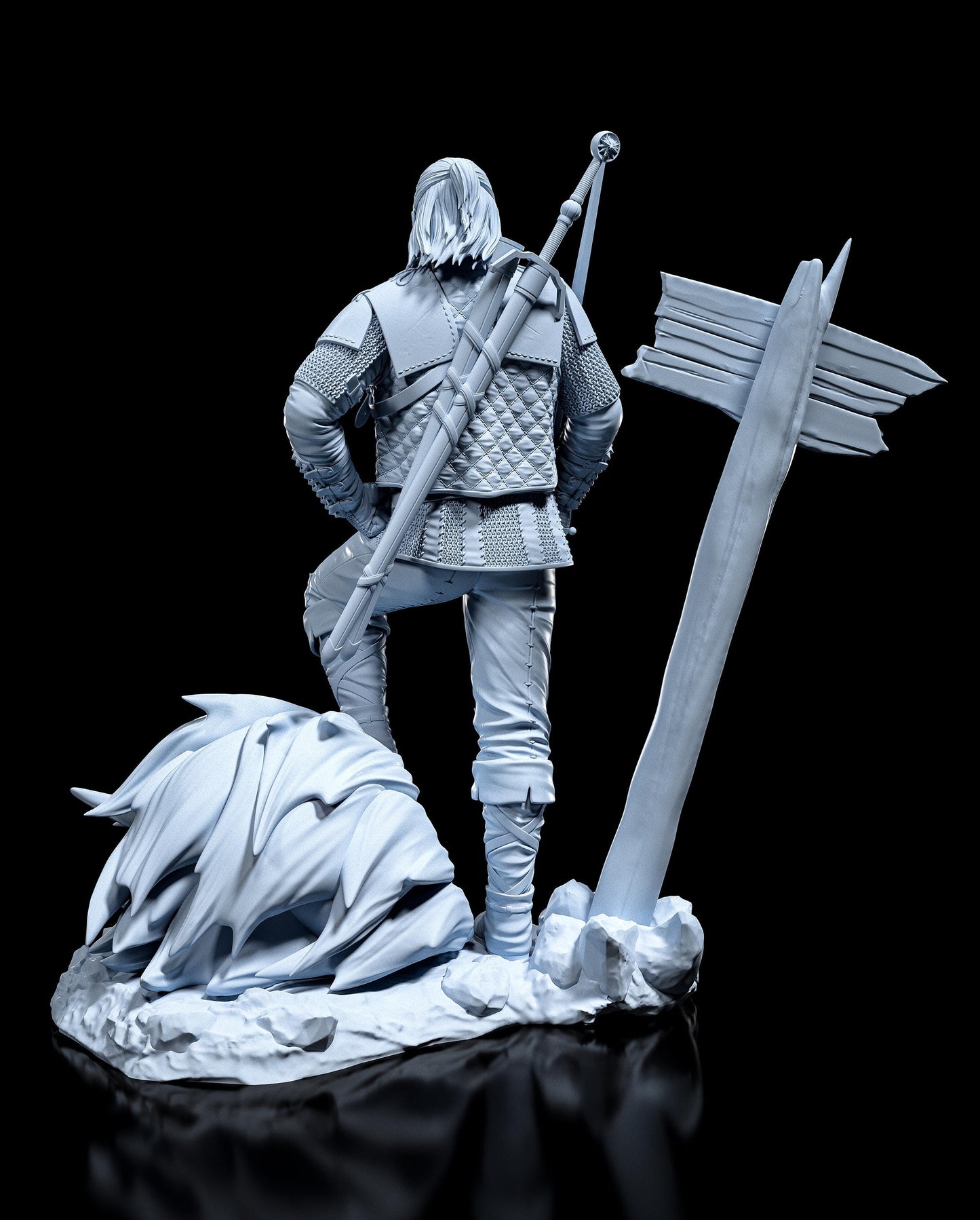 Vesemir The Witcher Figure - Alternate view 4