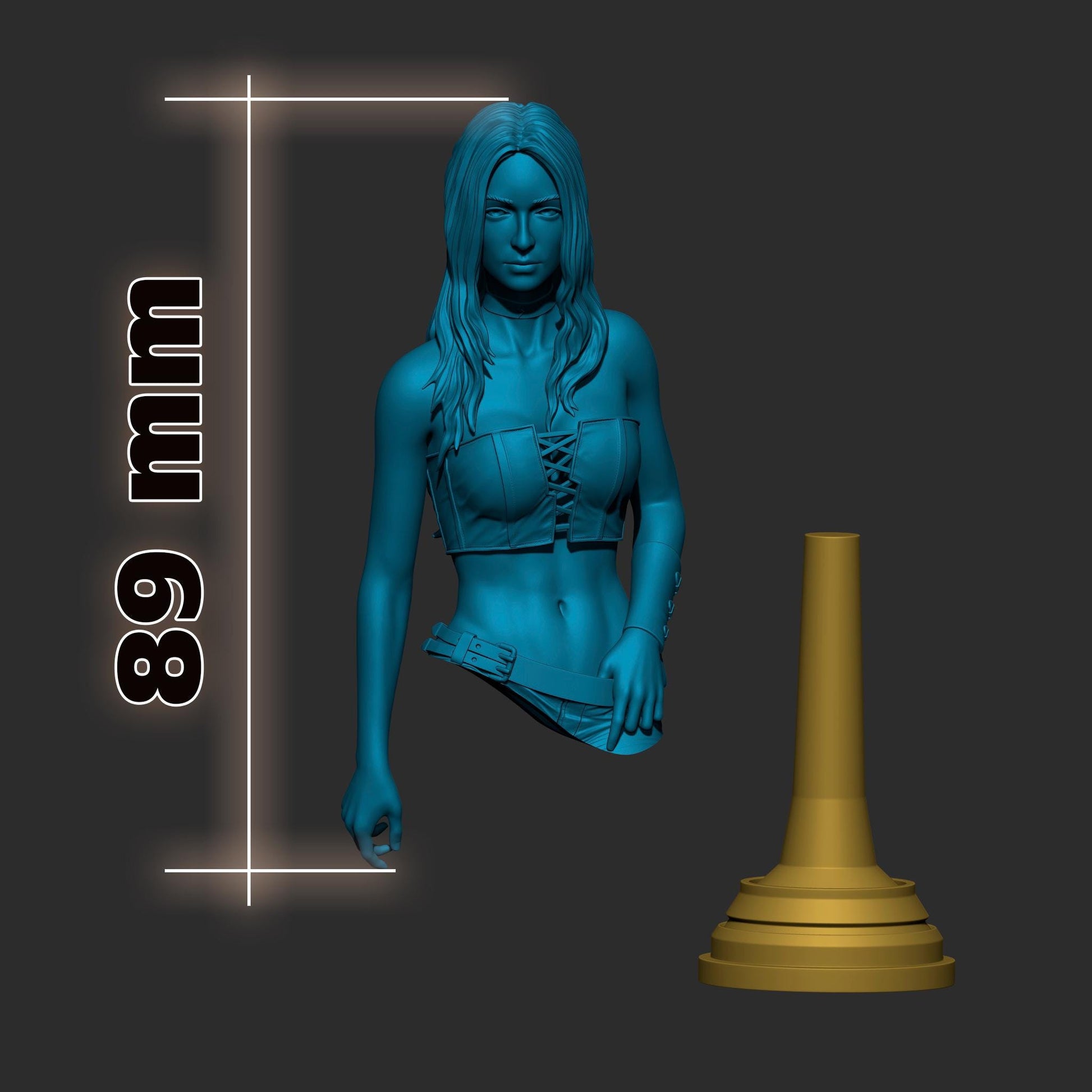 Trish Devil May Cry 4 Bust - Alternate view 2