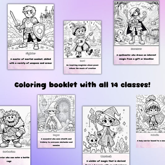 Classes Coloring Booklet - Alternate view 2
