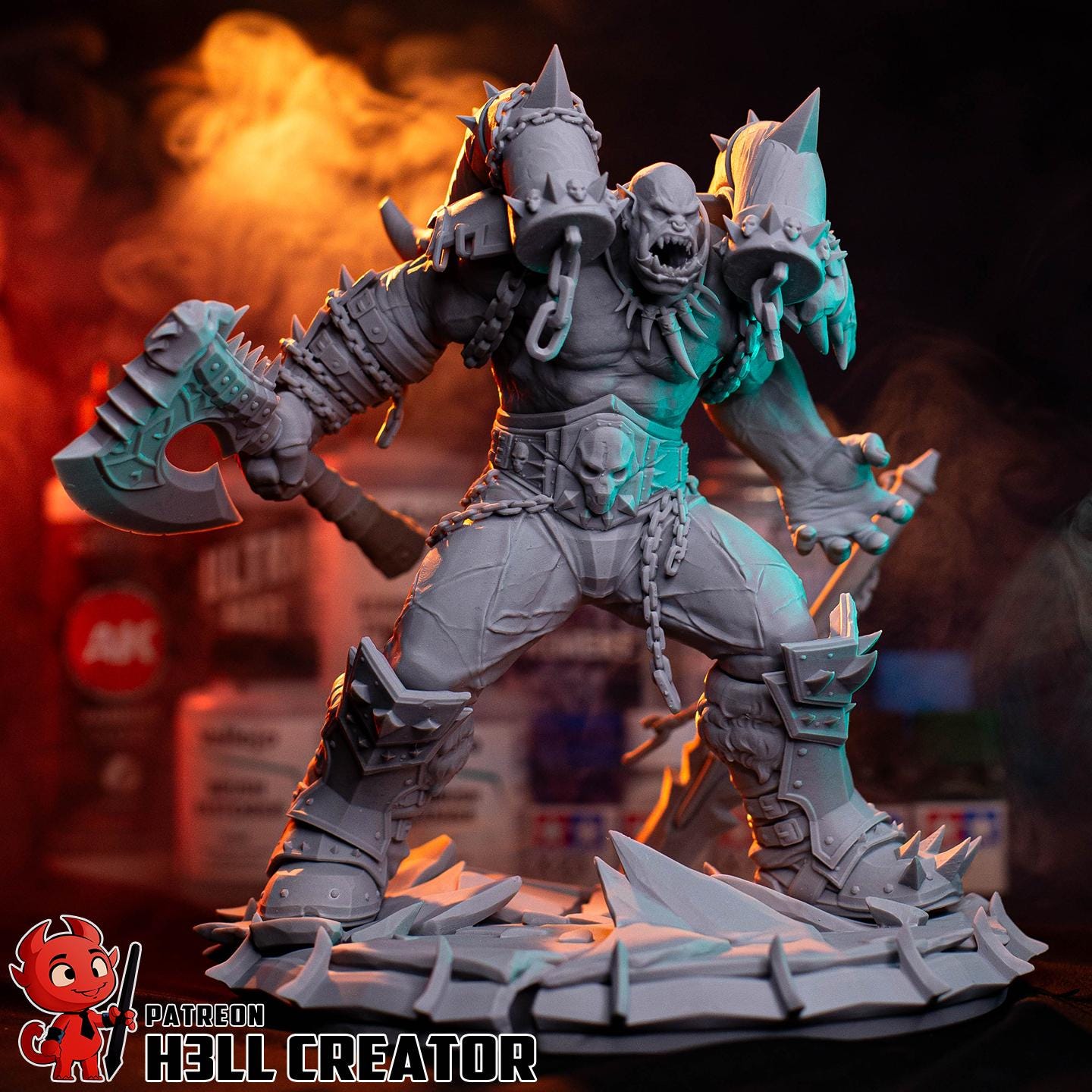 Garrosh Hellscream Figure - World of Warcraft