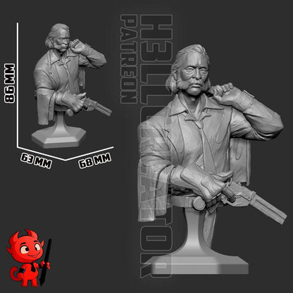 Harry Disco Elysium Bust - Alternate view 3