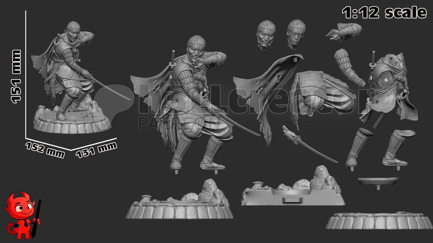 Jin Sakai Ghost of Tsushima Figure - Alternate view 8