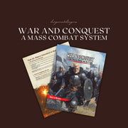 War and Conquest: A Mass Combat System - digital download preview