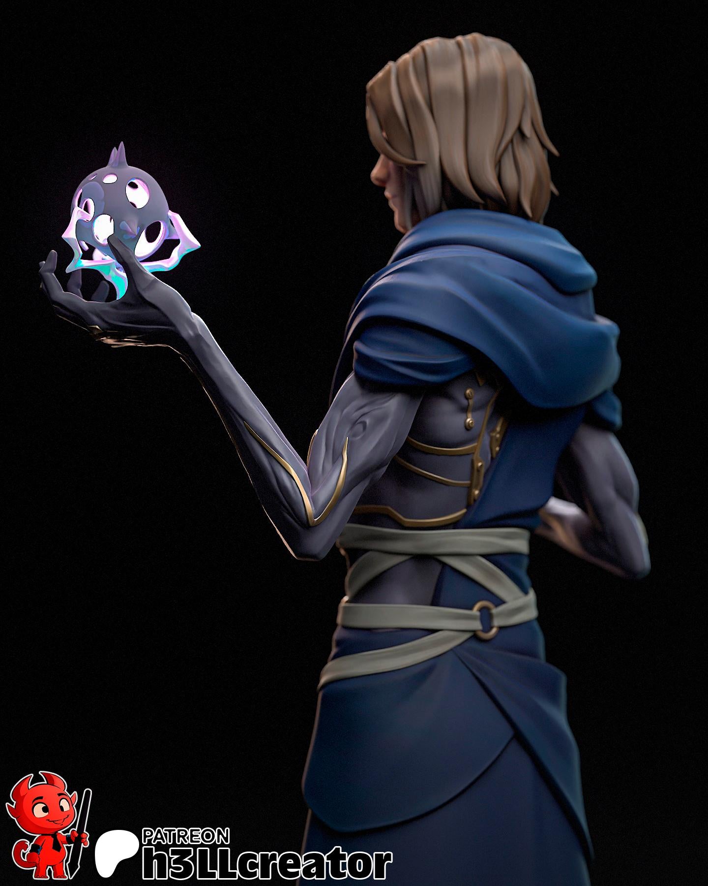 Viktor Resin Miniature Figurine Game Character League of Legends Arcane Gift for Him Her Birthday Gift Anime