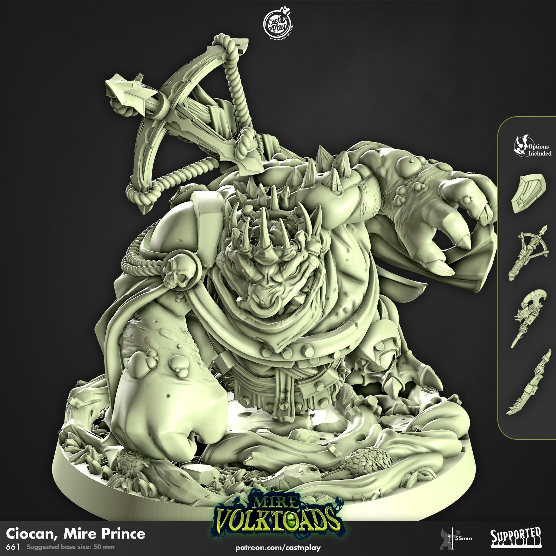 Grung Ranger Miniature