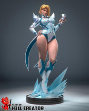 Emma Frost Figure - Marvel Rivals - resin tabletop miniature front view