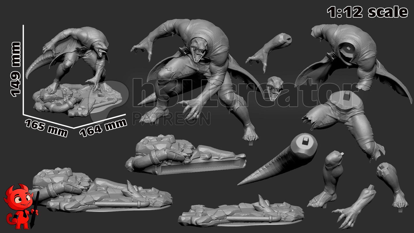 Lizard Dr. Curtis "Curt" Connors Figure - Spider-Man - Alternate view 5