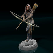 Leliana Dragon Age Figure - resin tabletop miniature front view