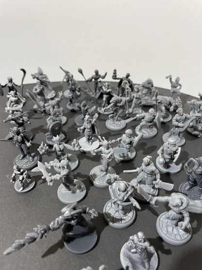 47 Miniature Set - Various Races and Classes - Alternate view 3