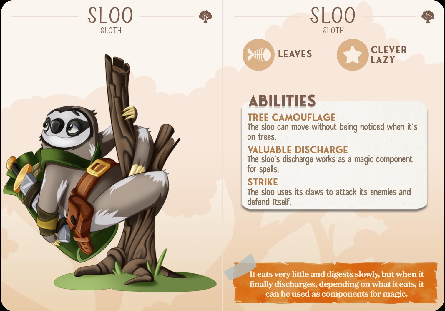 Sloth Animal Companion Miniature - Alternate view 2