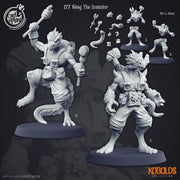 Kobold Artificer Miniature - resin tabletop miniature front view