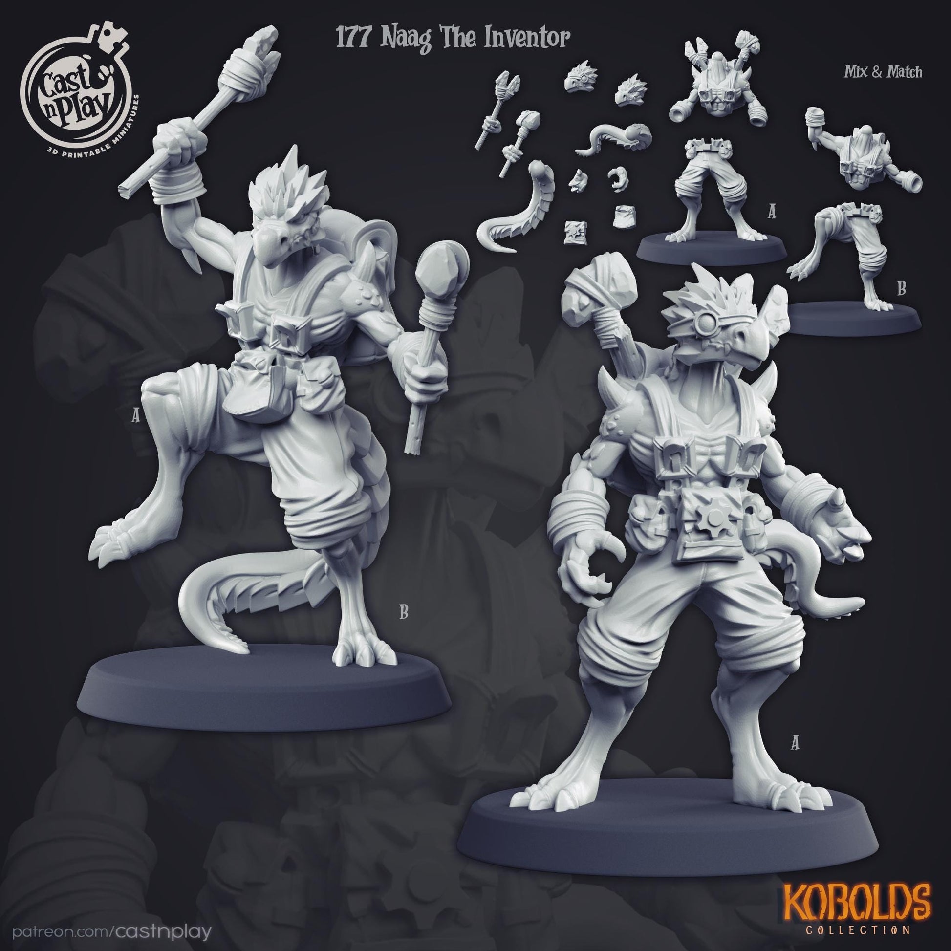 Kobold Artificer Miniature