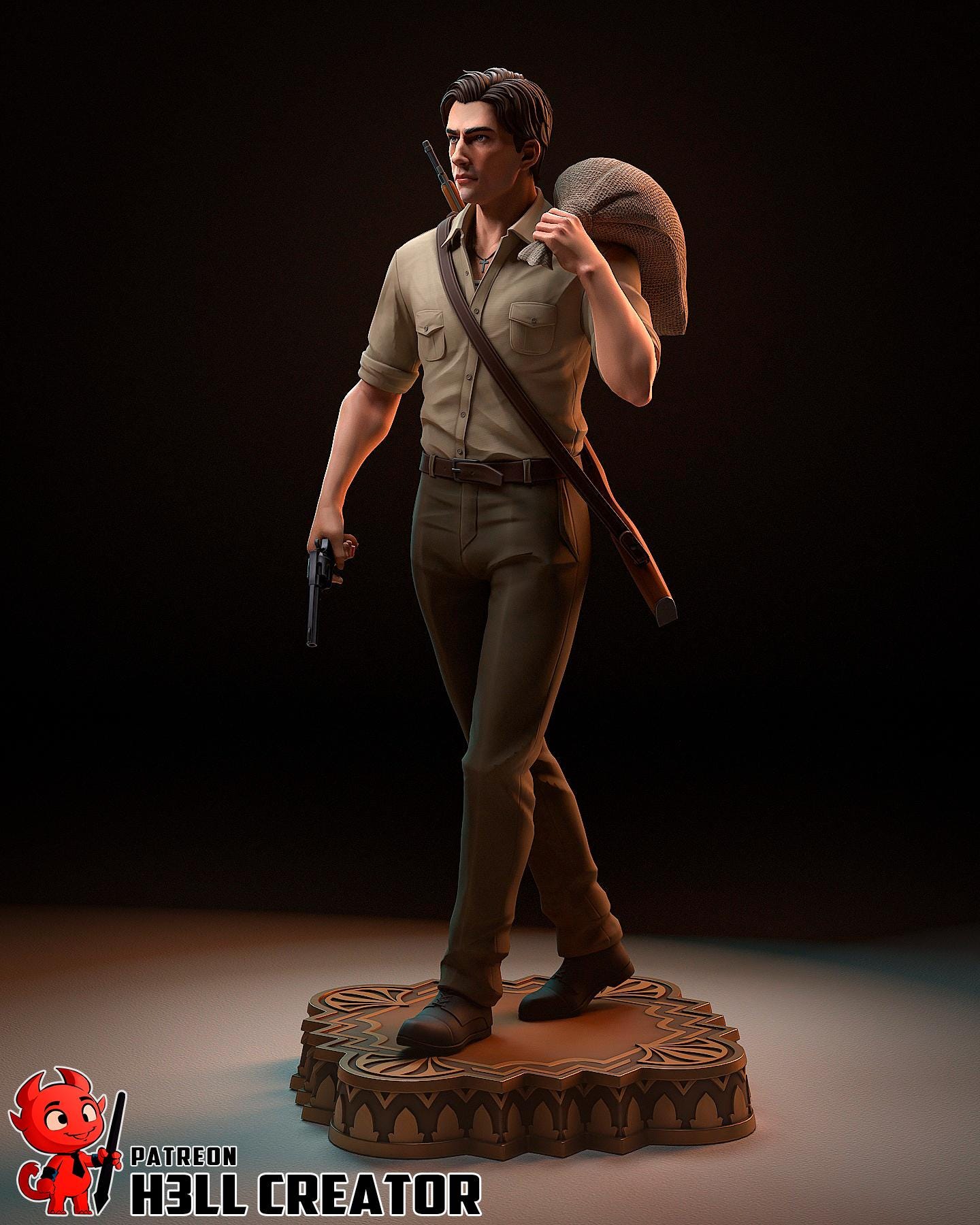 Enzo Favara Mafia The Old Country Figure - Alternate view 6