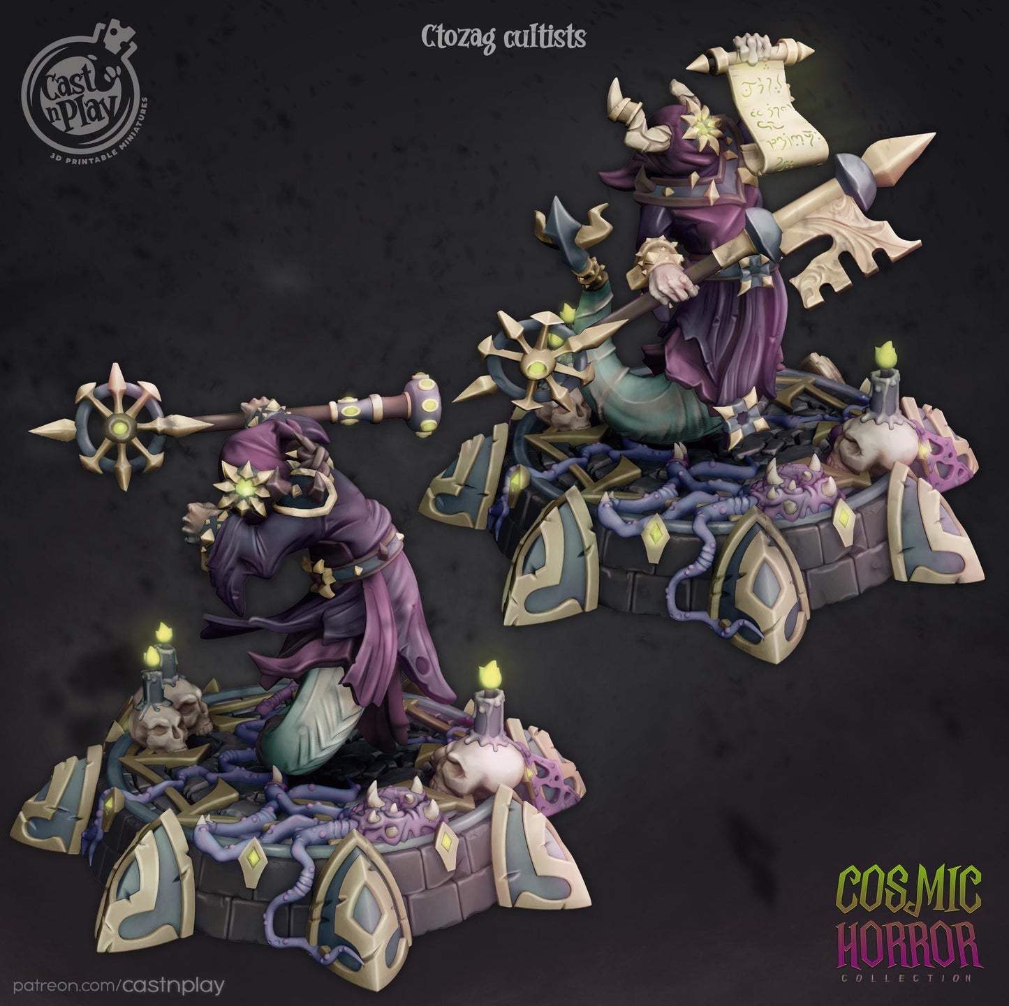 Demon Cultist Miniature