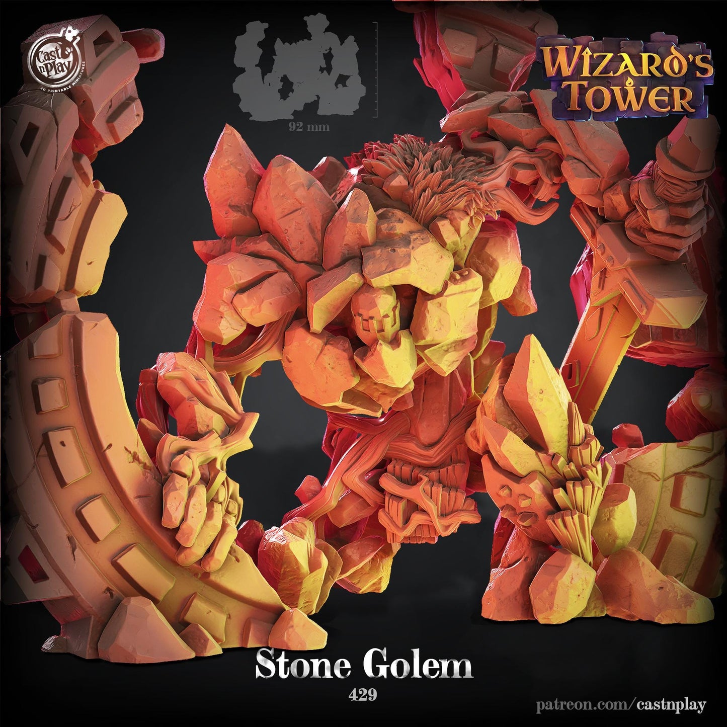 Stone Golem Miniature
