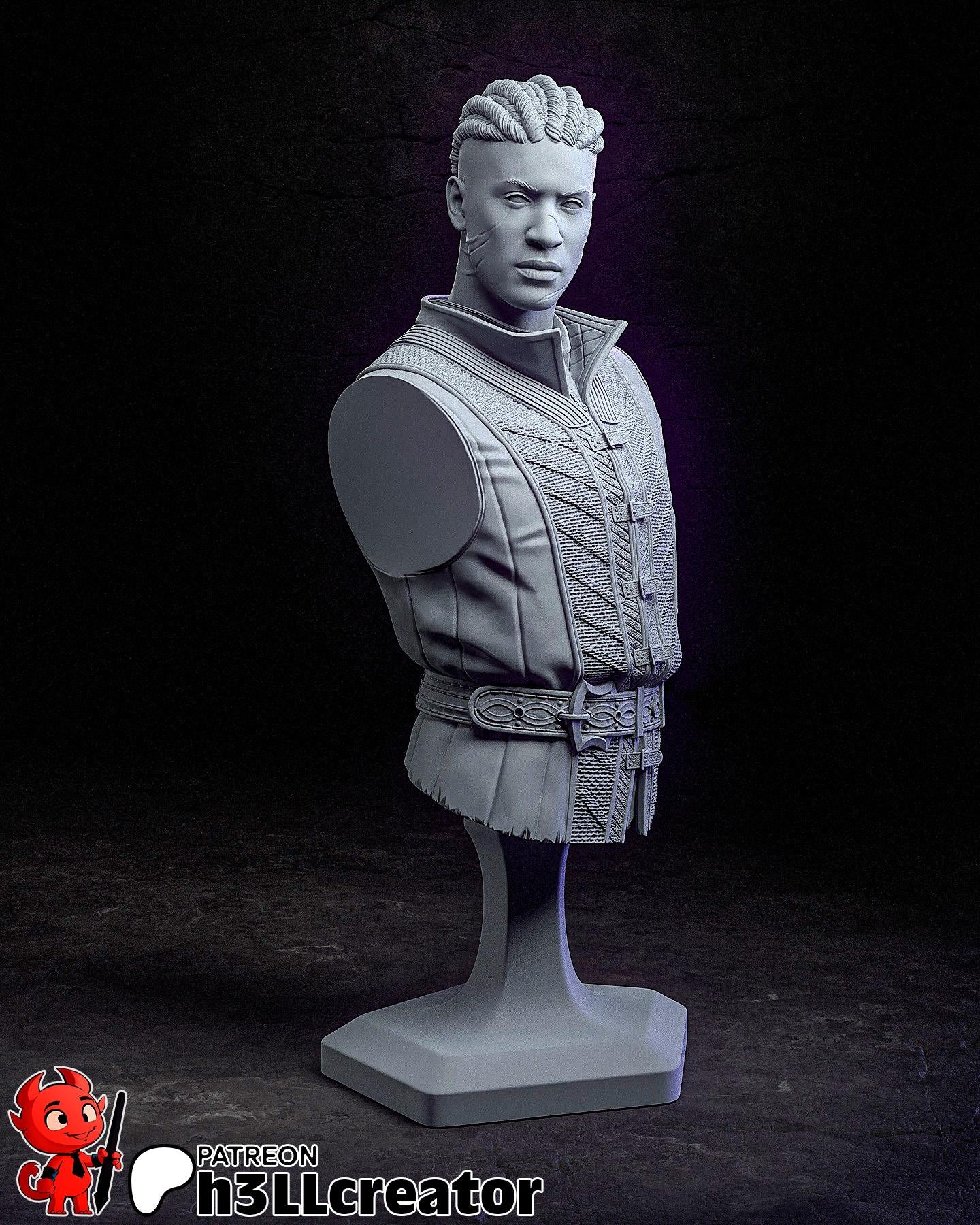 Wyll Bust - Baldur's Gate 3