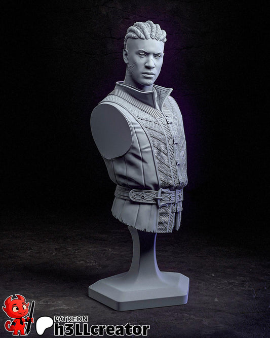 Wyll Bust - Baldur's Gate 3