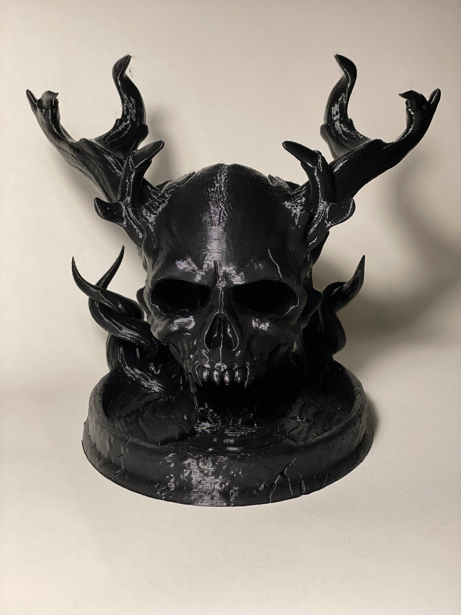 Horned Skull Dice Tower - Alternate view 2