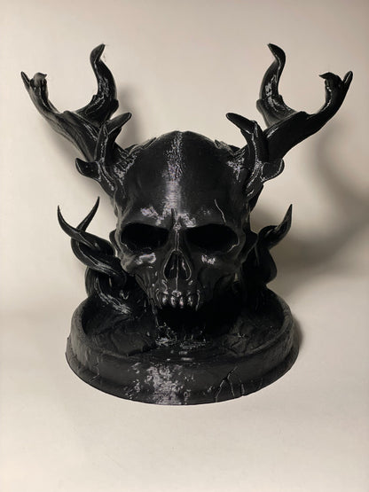 Horned Skull Dice Tower - Alternate view 2