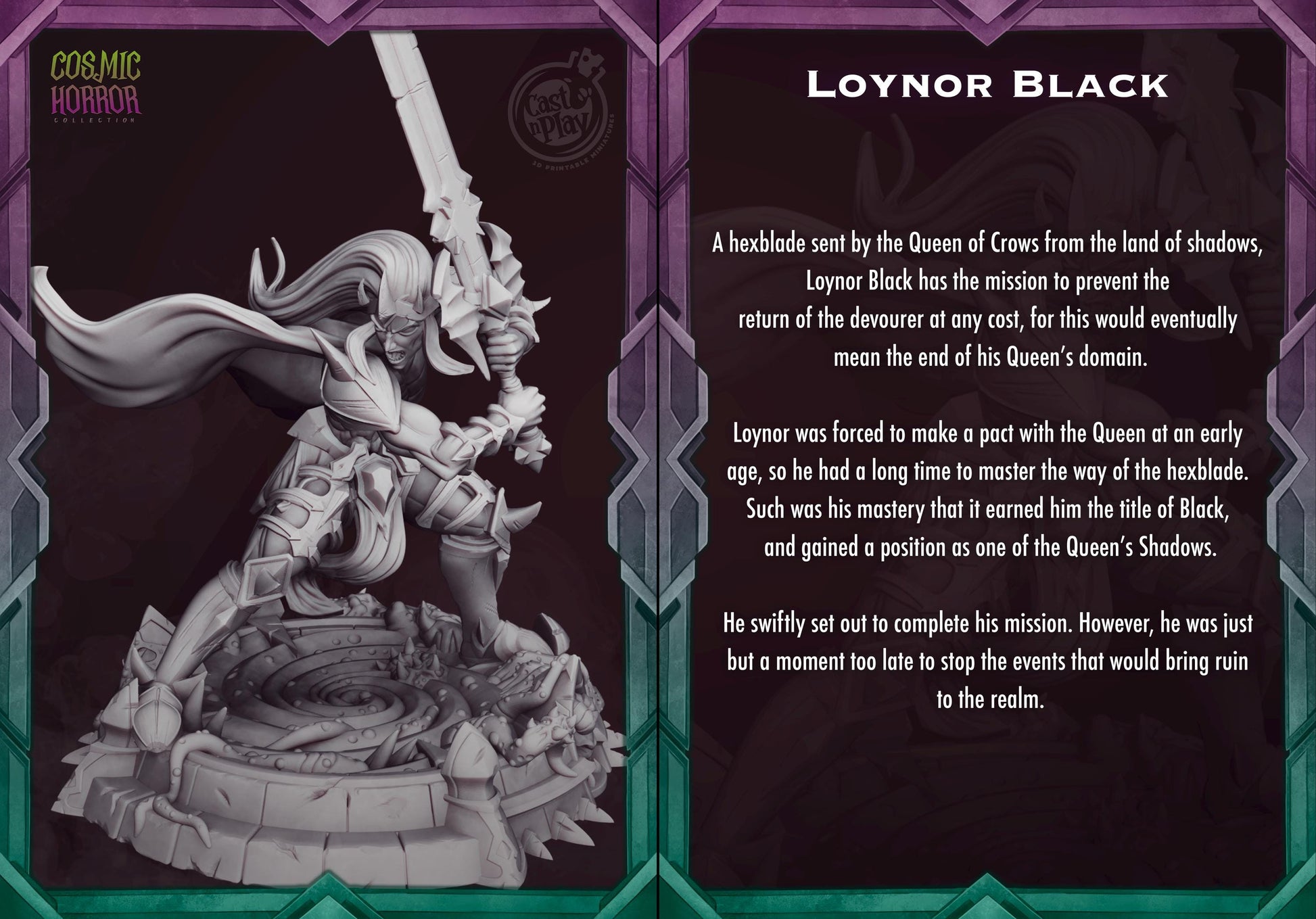 Paladin Miniature - Alternate view 3