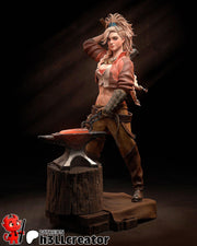 Gemma Figure - Monster Hunter Wilds - resin tabletop miniature front view