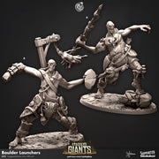 Giant Miniature - resin tabletop miniature front view