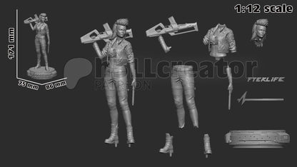 Rogue Amendiares Figure - Cyberpunk 2077 - Alternate view 8