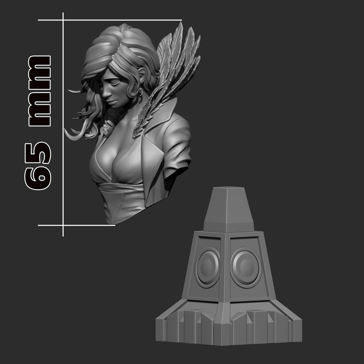 RED Transistor Bust - Alternate view 2