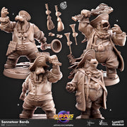 Giff Hippo Miniature - resin tabletop miniature front view