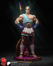 Theseus Figure - Hades - resin tabletop miniature front view