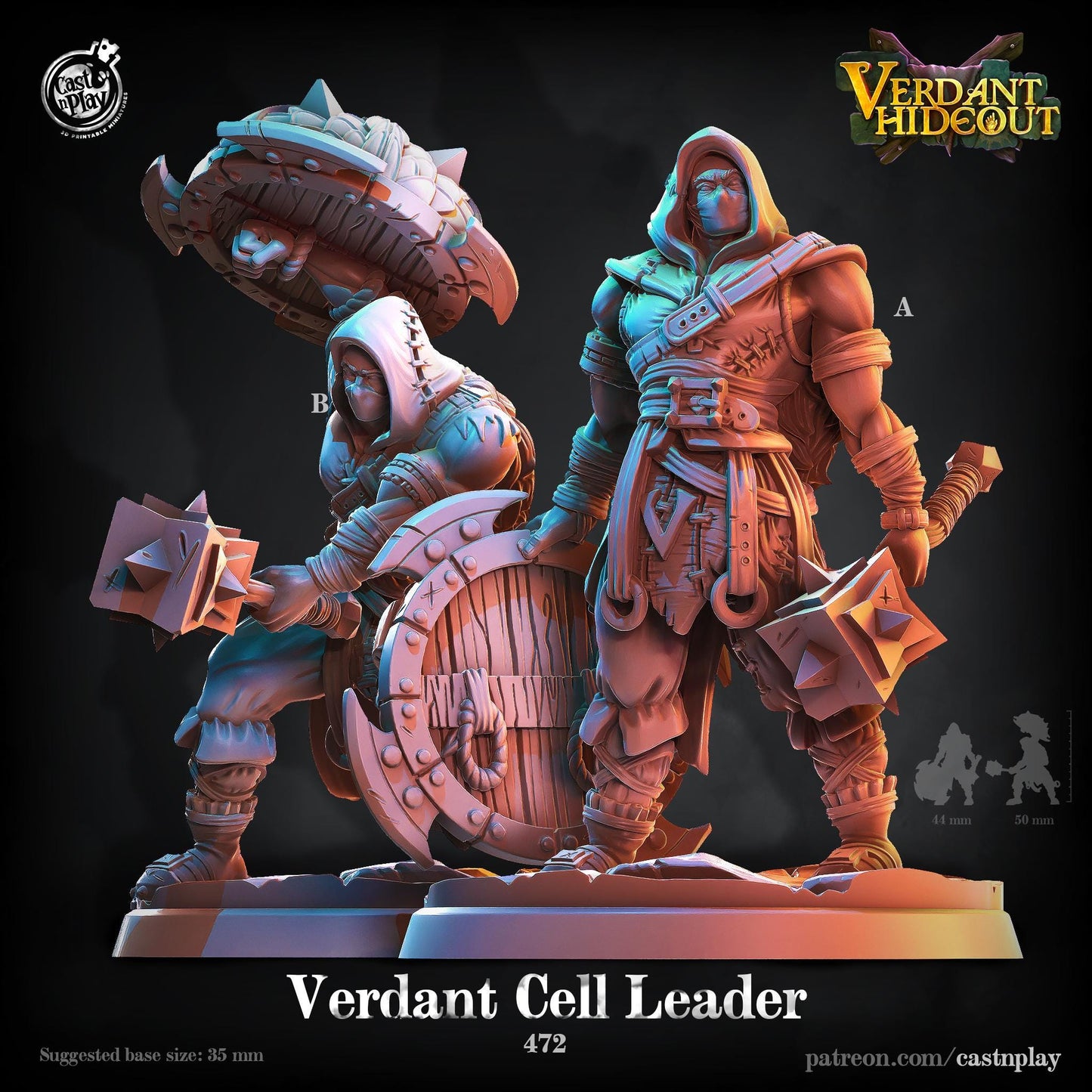 Human Cleric Miniature