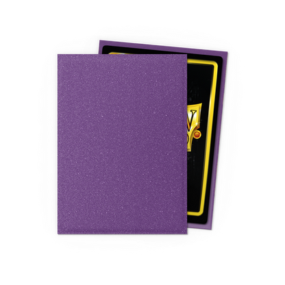 Official product image: Dragon Shield Standard Matte Sleeves — Amethyst (100), alternate view 2