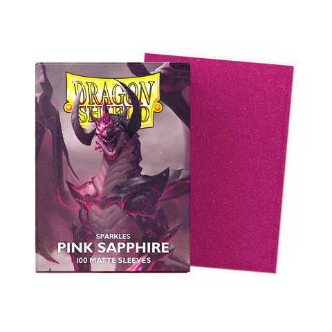 Product image: Dragon Shield Standard Matte Sleeves — Pink Sapphire (100)