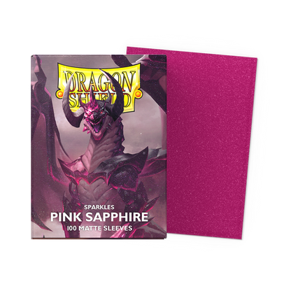 Product image: Dragon Shield Standard Matte Sleeves — Pink Sapphire (100)