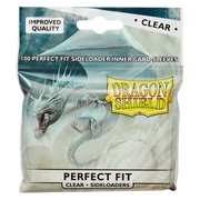 Product image: Dragon Shield Standard Perfect Fit Sleeves — Clear Sideloading (100)