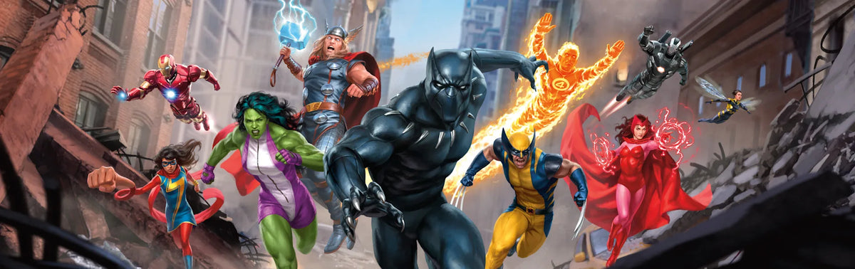 Official product image: Magic: The Gathering | Marvel Super Heroes Bundle — English, alternate view 2