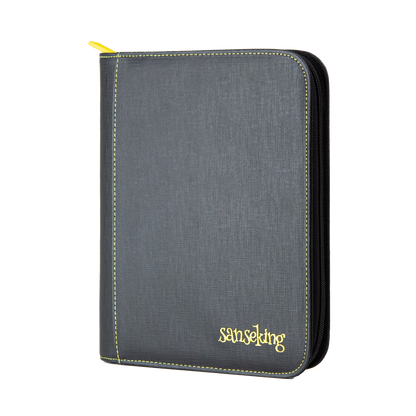Sanseking 9-Pocket PU Zipper Card Binder - 360 Cards - official Sanseking detail and feature view 1