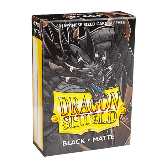 Dragon Shield Japanese Matte Sleeves - Black