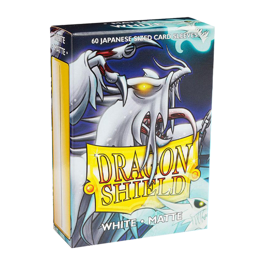 Dragon Shield Japanese Matte Sleeves - White