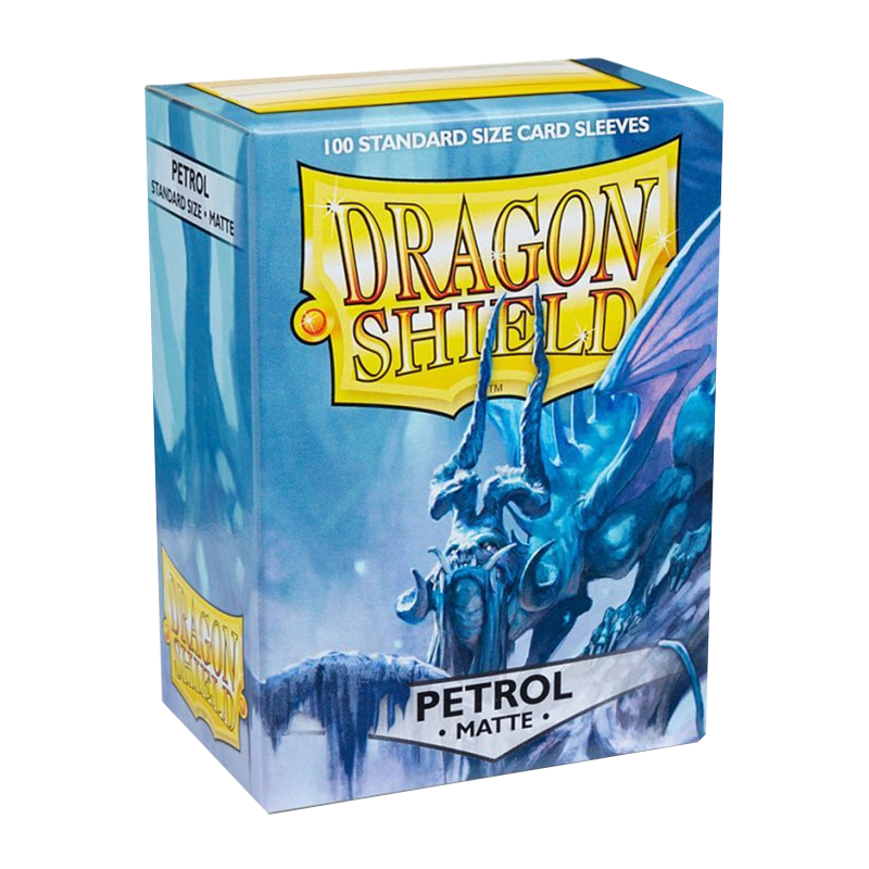 Dragon Shield Standard Matte Sleeves - Petrol