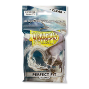 Dragon Shield Perfect Fit Inner Sleeves - Clear - sealed card game product image