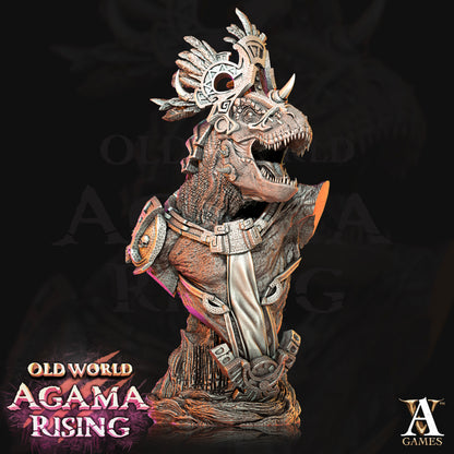 Blessed Claw of Ziskal Bust Fantasy Bust - resin tabletop miniature front view